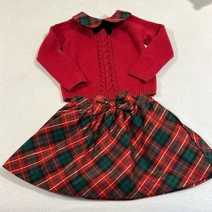 Gymboree toddler girl Christmas outfit 3T